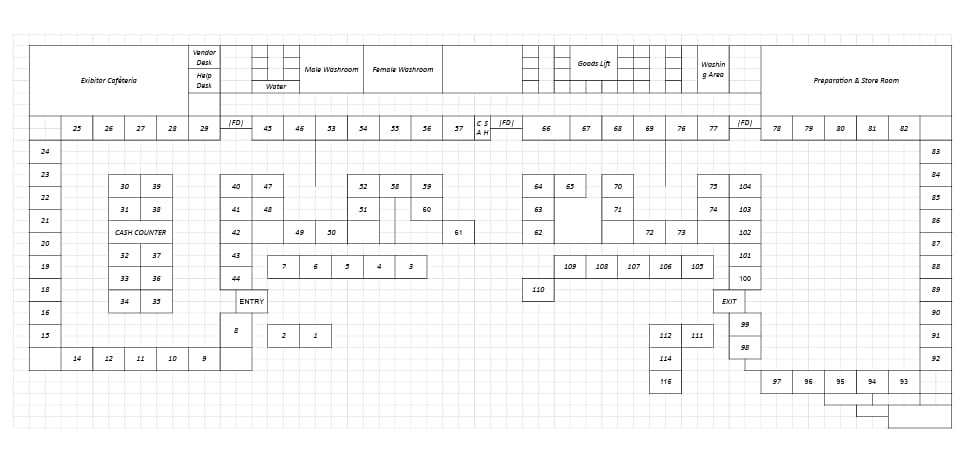 Venue layout