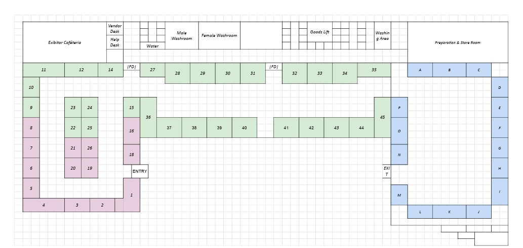 Venue layout